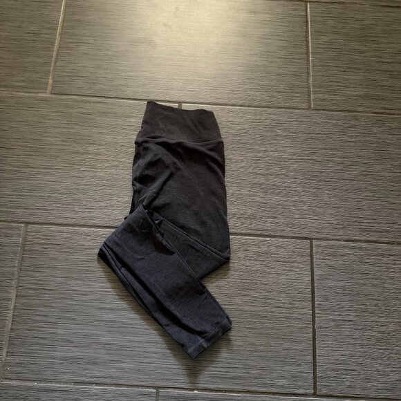 Stori Icon Leggings - Heathered Grey - Size 8 - Picture 1 of 3